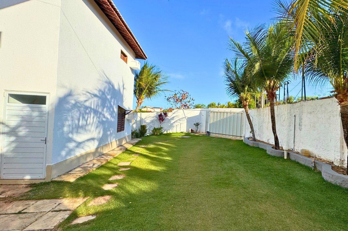 Jardim do condomínio