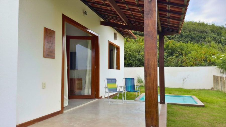 Casa Calmaria — chalé de praia com piscina na Praia do Retirinho