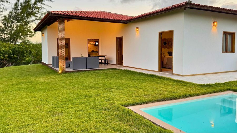 Coast House — casa de praia com piscina na Praia do Retirinho